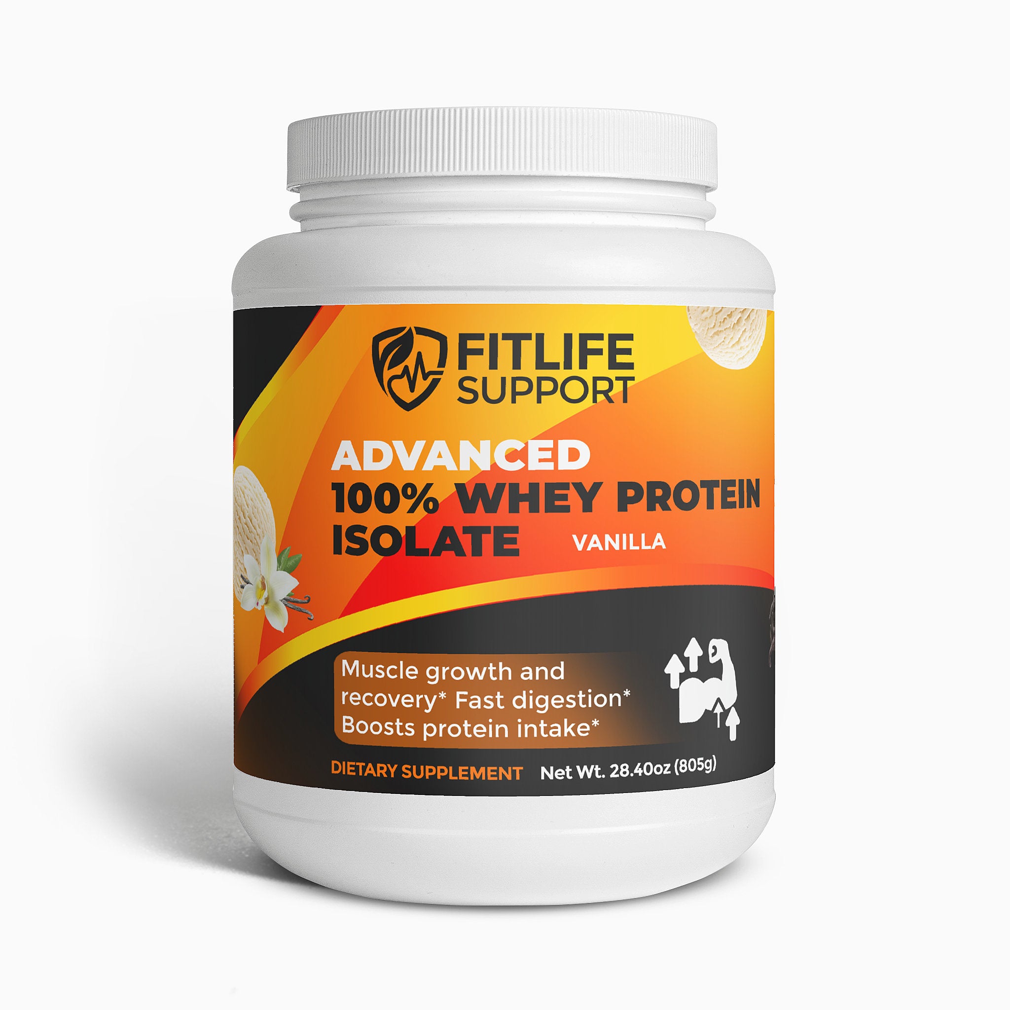 Advanced 100% Whey Protein Isolate (Vanilla)
