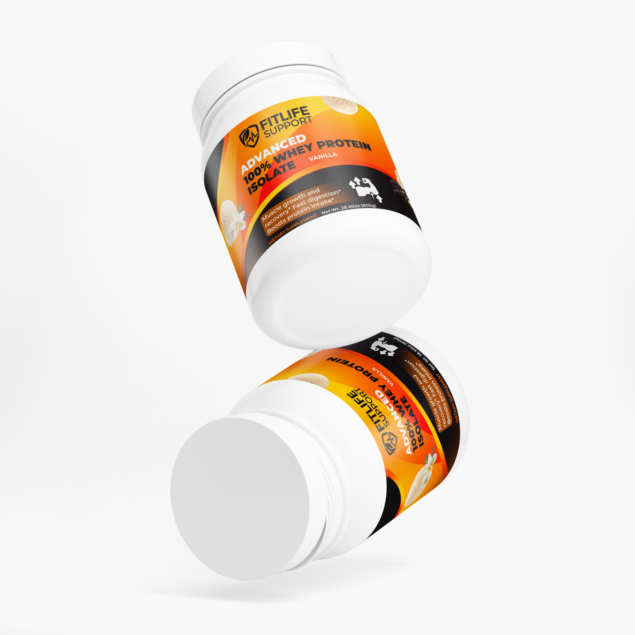 Advanced 100% Whey Protein Isolate Vanilla — Muscle Growth & Recovery
